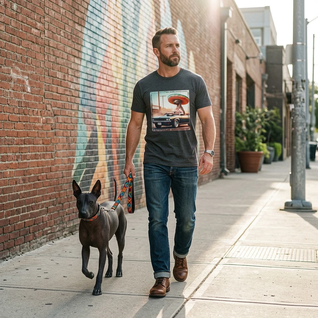 Mexican Hairless Dog Mexican cutie shirt T-Shirt Printify